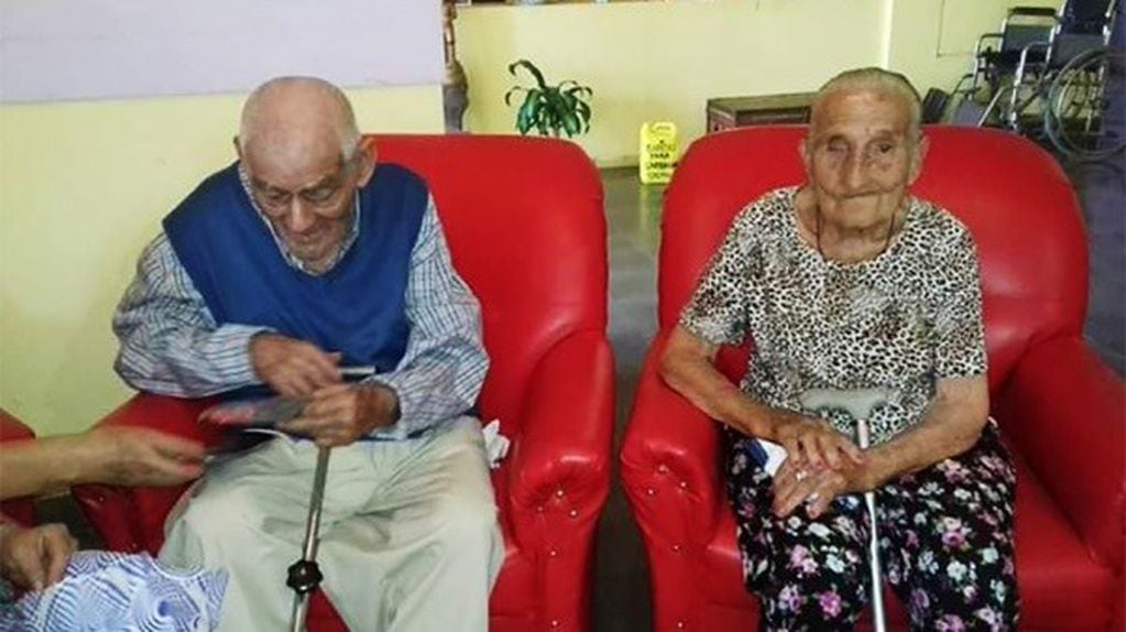 Don Palacios y Doña Geroma se reencontraron después de 20 años.