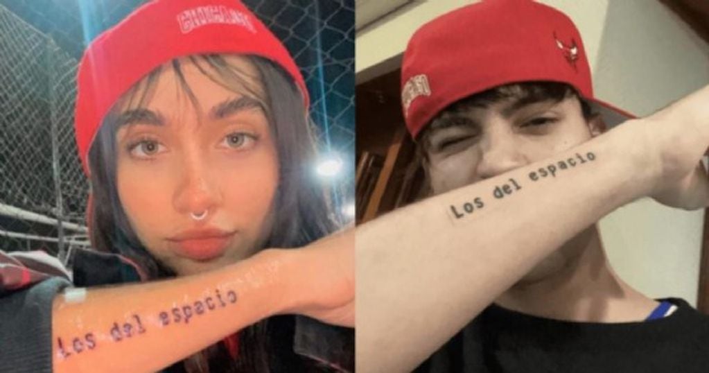 María Becerra y Rusherking comparten tatuaje