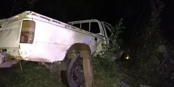 Corpus: Camioneta despistó y el ocupante que viajaba en la cajuela falleció tras ser despedido