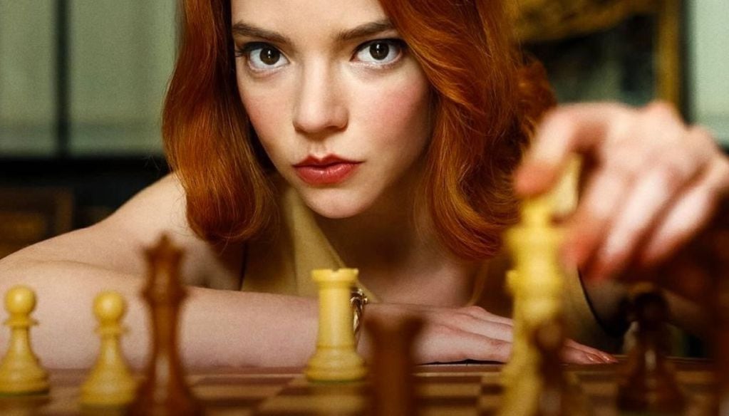 Anya Taylor-Joy en "Gambito de dama" (Netflix)