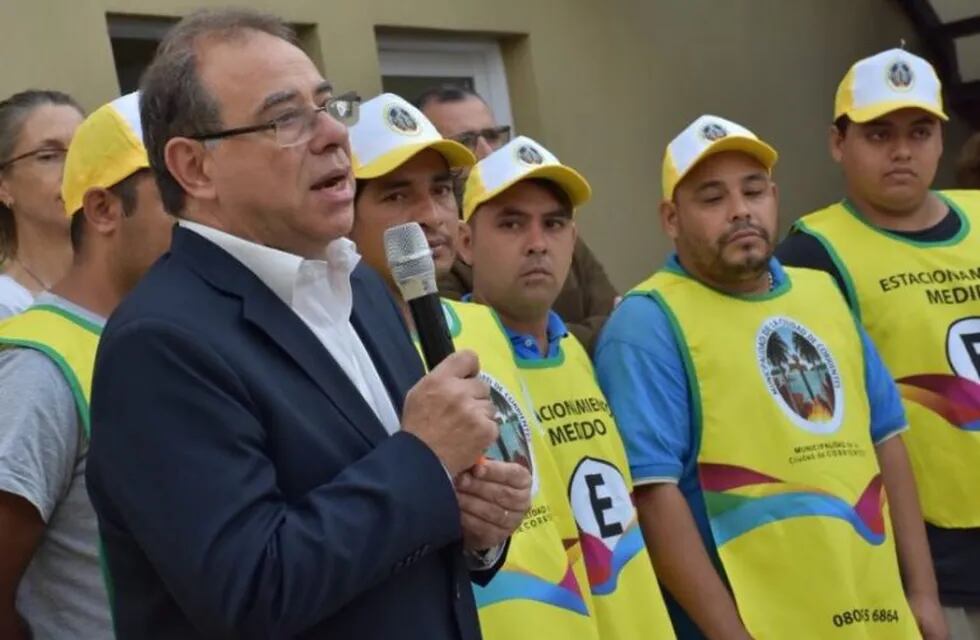 Eduardo Tassano anunció el aumento del estacionamiento medido. (@tassanoeduardo)