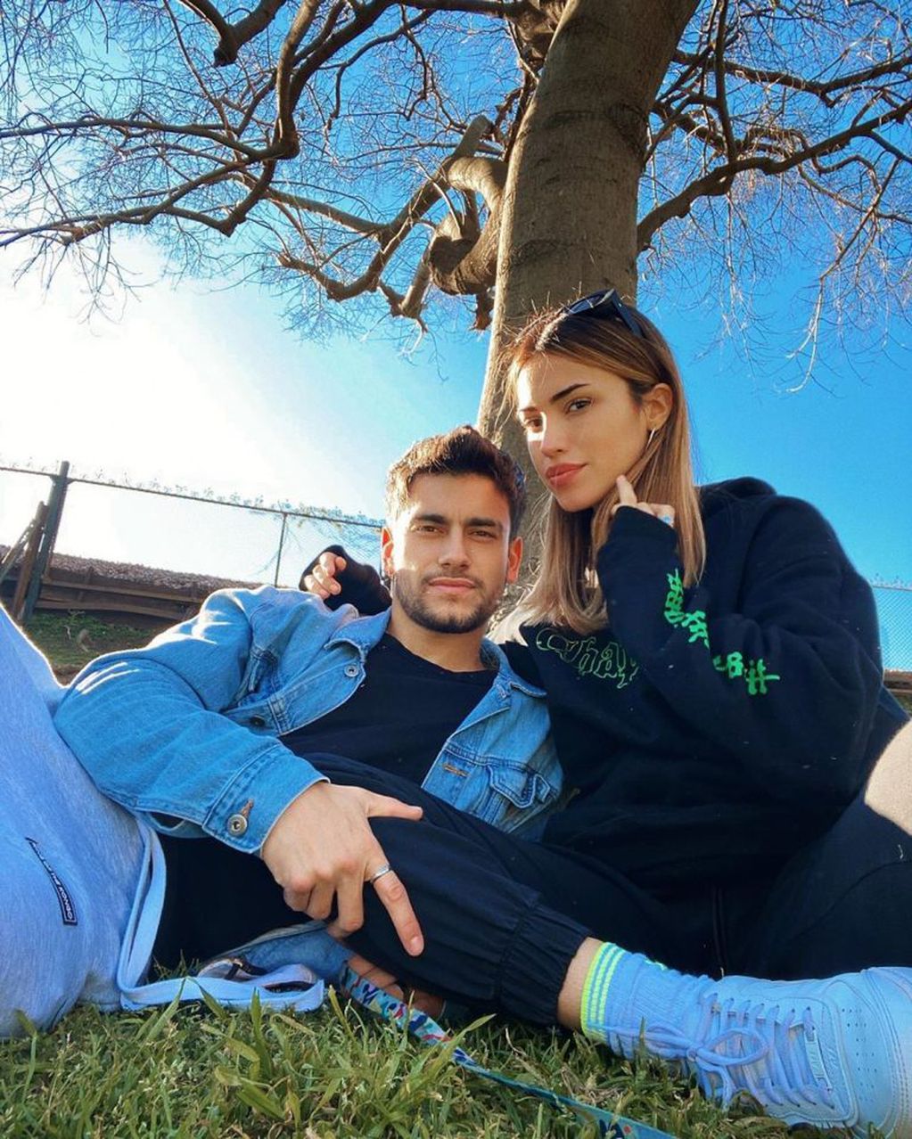 Agustina Agazzani y Agustín Bernasconi (Instagram)