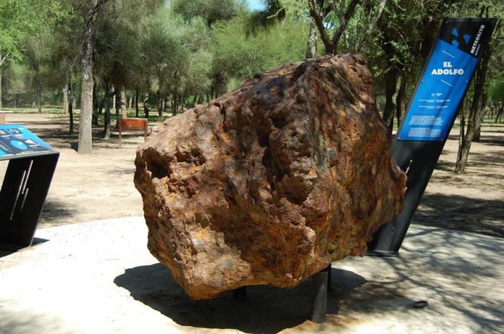 El Adolfo, otro de los meteoritos desenterrados en Gancedo.