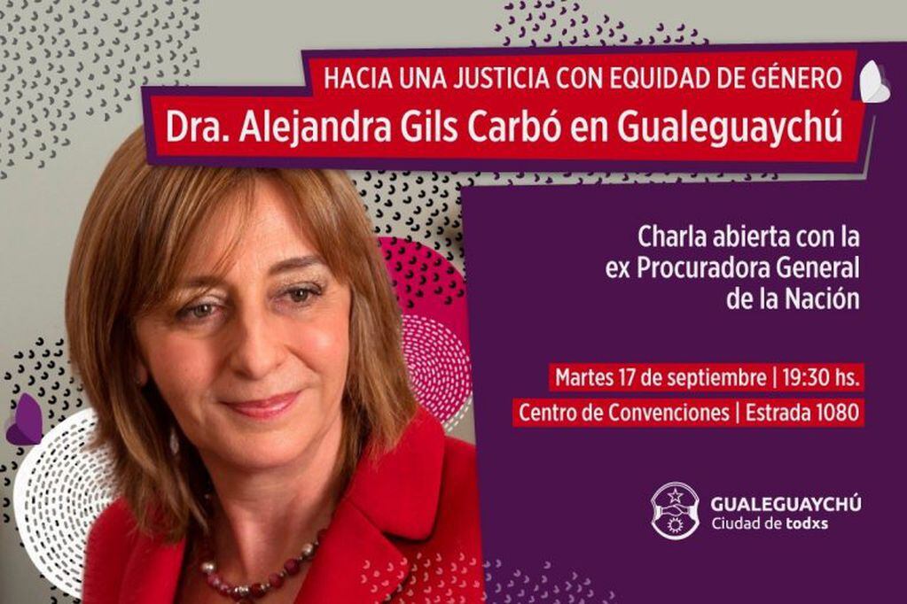 Alejandra Gils Carbó en Gchú
Crédiito: MDG
