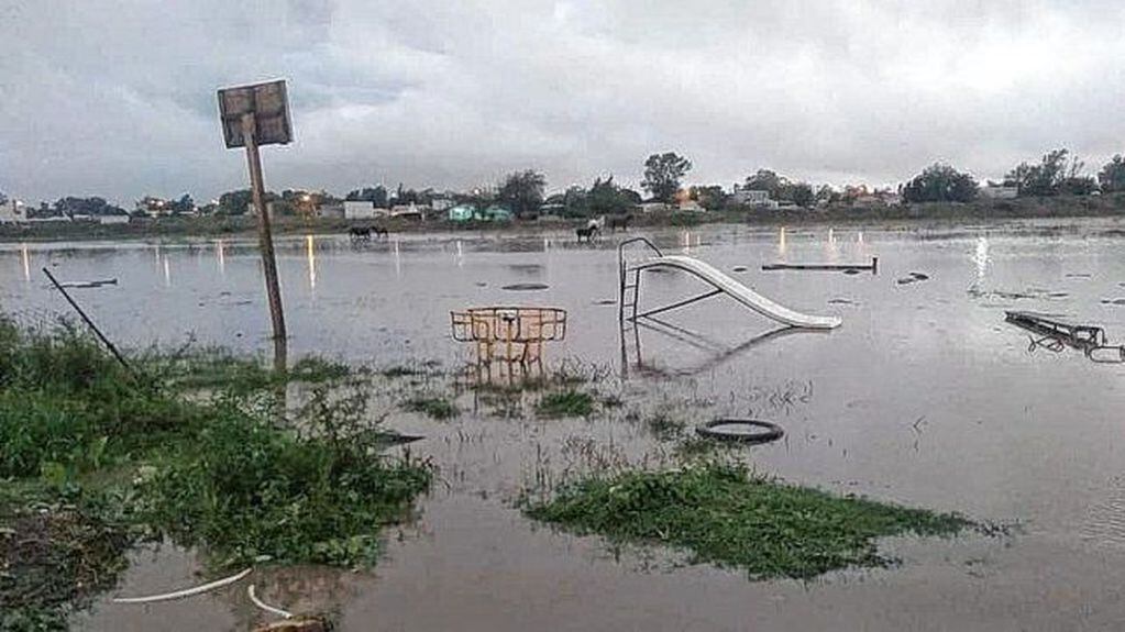Inundaciones en Venado Tuerto. (Venado 24)