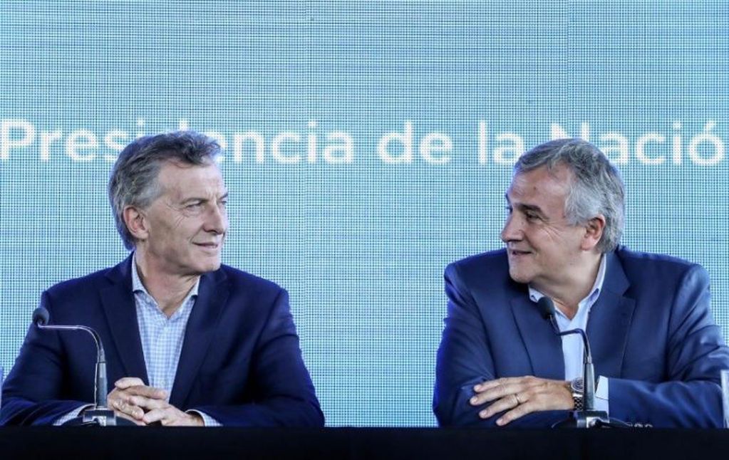 Macri y Morales mantuvieron un encuentro con los medios de prensa en San Salvador de Jujuy.