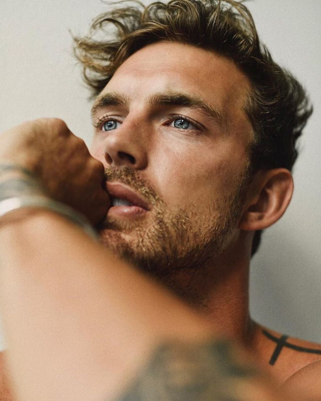 Christian Hogue, el novio modelo de María del Mar Cuello Molar (Foto: Instagram)
