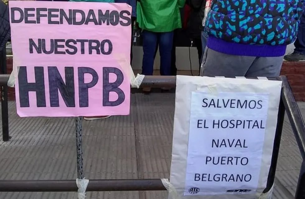 Movilización Hospital Puerto Belgrano
