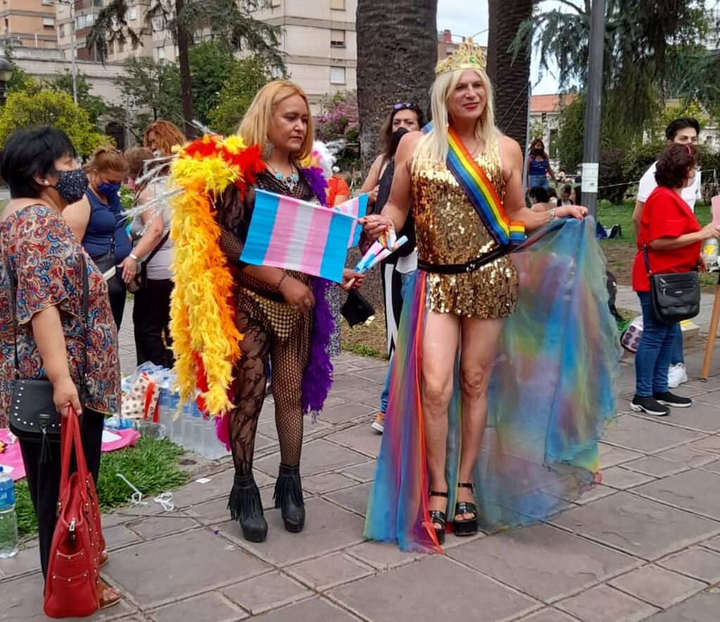 El colectivo LGBTIQ+ en Jujuy recordó con la Marcha del Orgullo a su referente Lourdes ibarra.