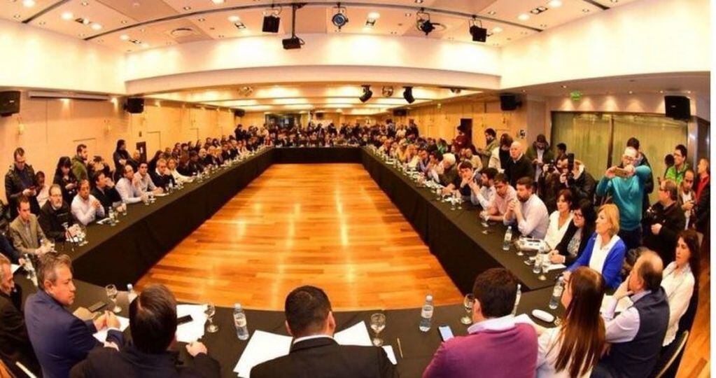 Bariloche reunión Bloque patagónico