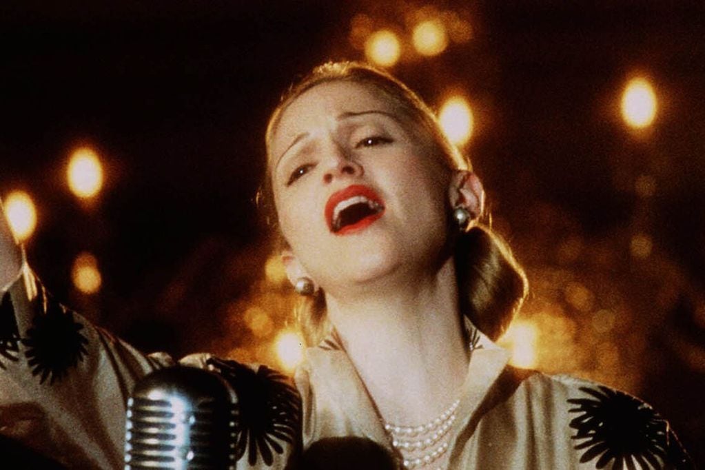 Madonna como Evita.
