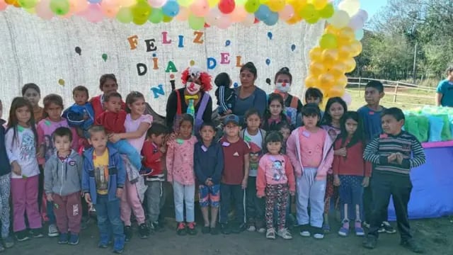 Festejos por el mes de la niñez en Eldorado