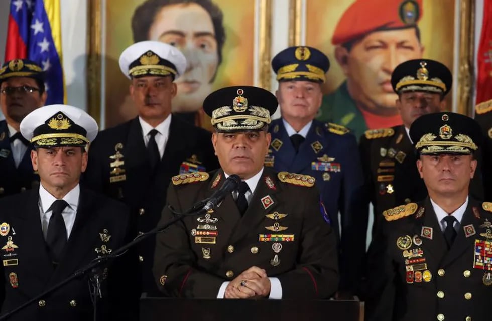 Jefes militares de Venezuela expresan su apoyo a Nicolás Maduro. EFE/ Miguel Gutiérrez