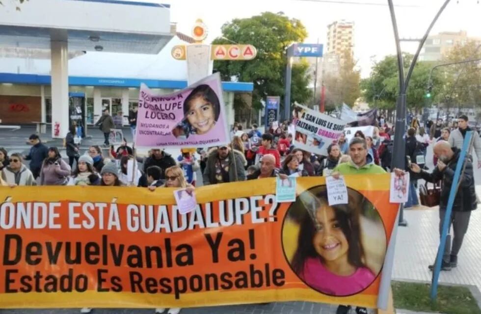 2 años sin Guadalupe Lucero: su familia marchó por las calles de San Luis exigiendo justicia