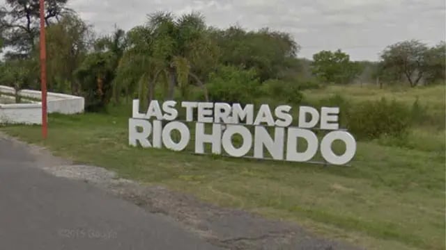 ZONA. Las Termas de Río Hondo (Captura/©Google Street View).
