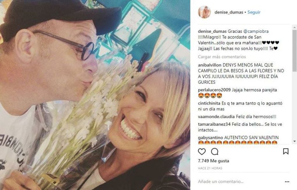 ¡Puro amor! Así festejaron los famosos San Valentín