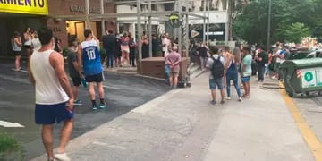 Evacuaron edificio en Nueva Córdoba