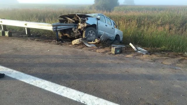 Accidente en Autopista 19 entre Santiago Temple y Pedro Vivas