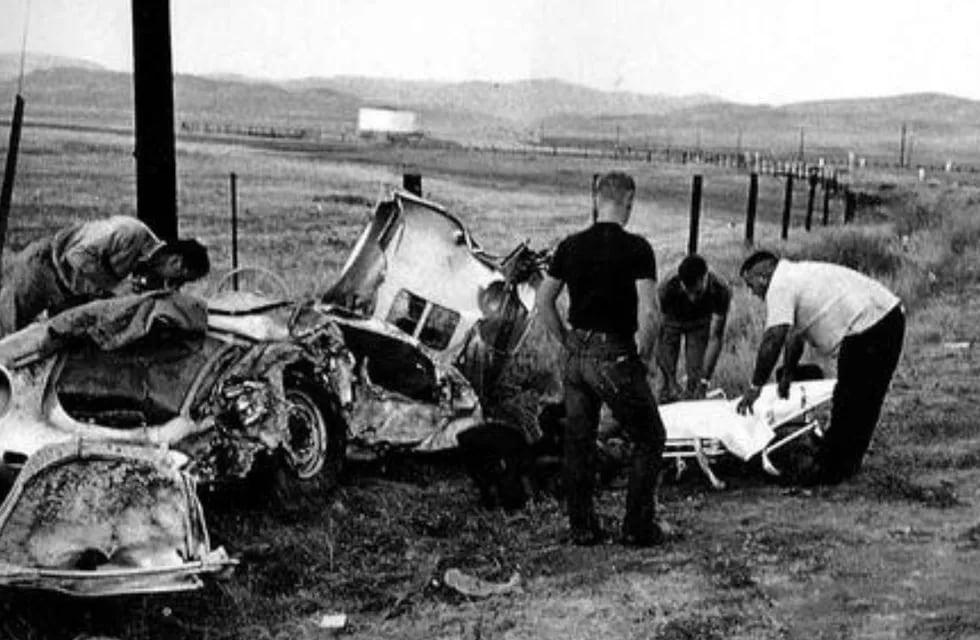 El accidente de James Dean.