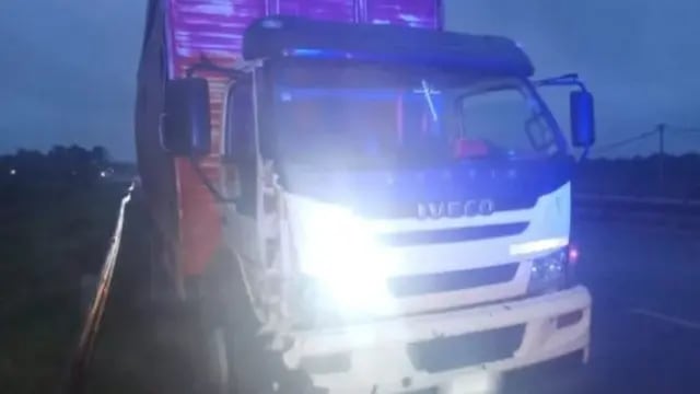 Candelaria: camionero atropelló a un peatón y le causó la muerte