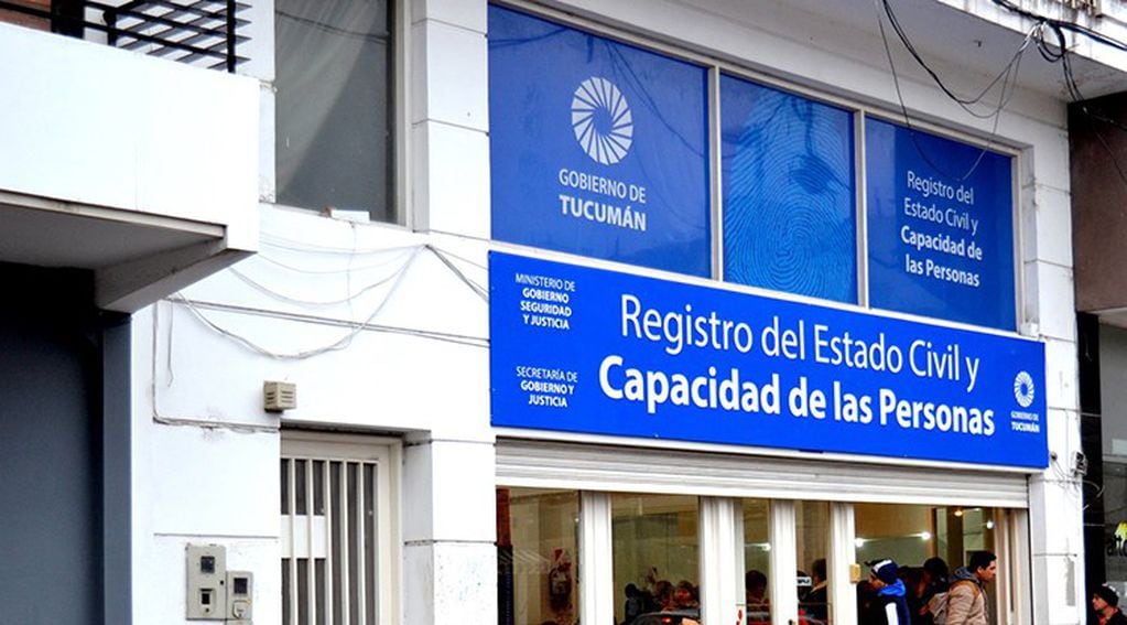 Registro Civil de Tucumán (Foto: SECP)