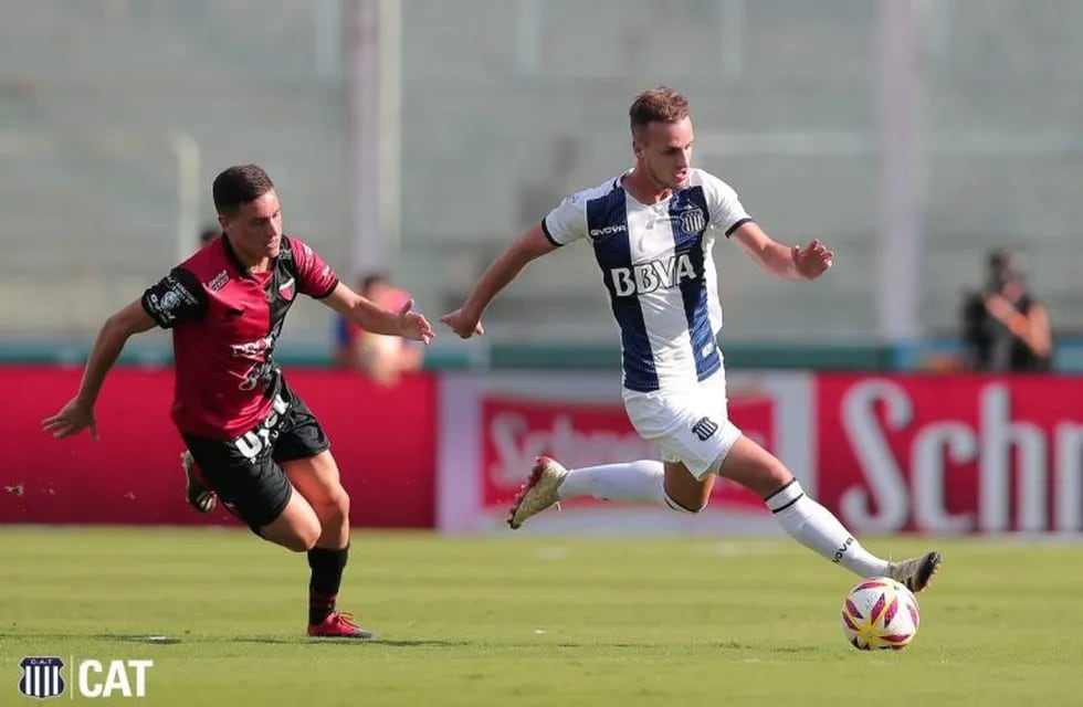 Tomás Pochettino se afianza como titular y pieza importante en Talleres.