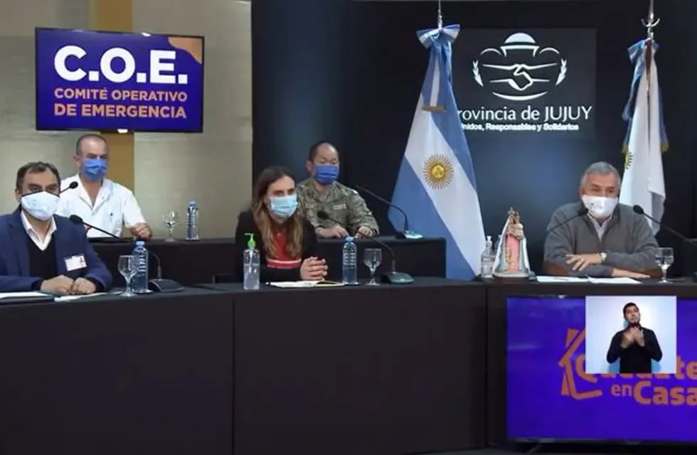 Presentación del informe N° 138 del COE Jujuy