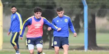 Mateo Tanlongo y Gino Infantino