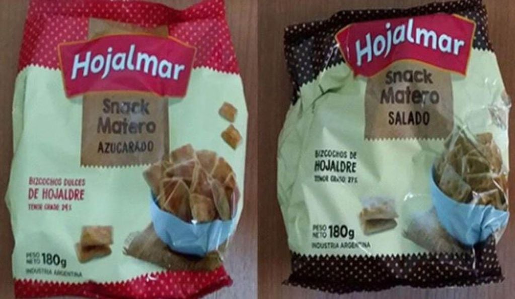 La Anmat retiró del mercado dos variedades de bizcochos marca "Hojalmar" (Foto: web)