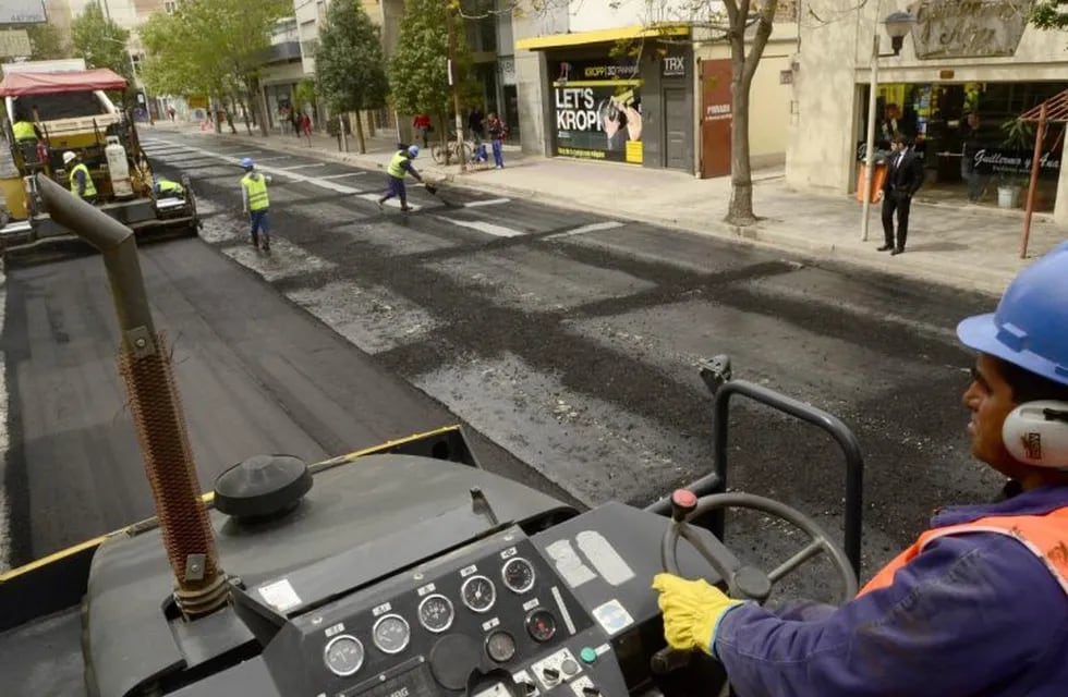 Por repavimentación de calle Belgrano siguen cambios en recorridos de colectivos