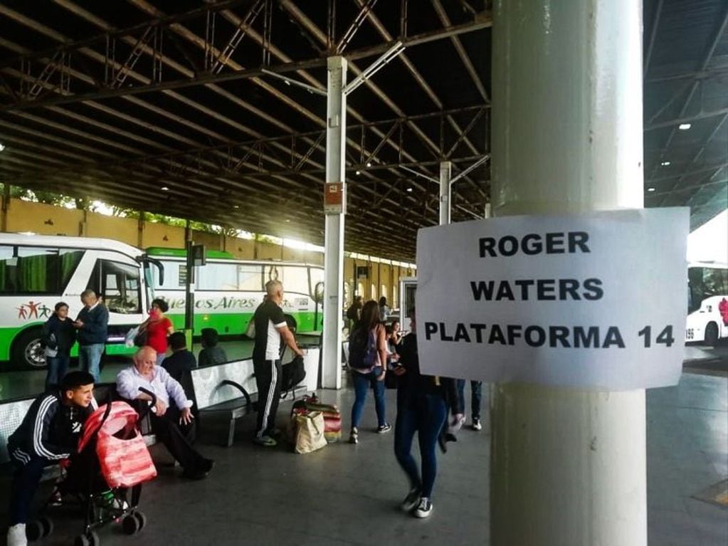Por el recital de Waters los taxistas se manifestaron en contra de los viajes gratis