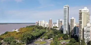 Costanera central de Rosario