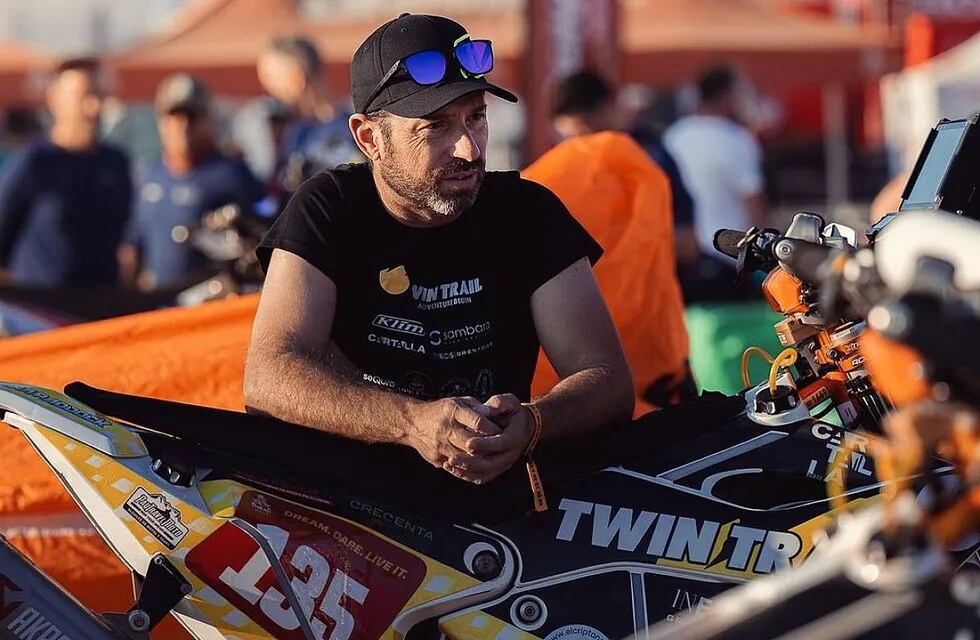 Carles Falcón. El español dejó de existir este lunes. Disputaba su segundo Dakar.