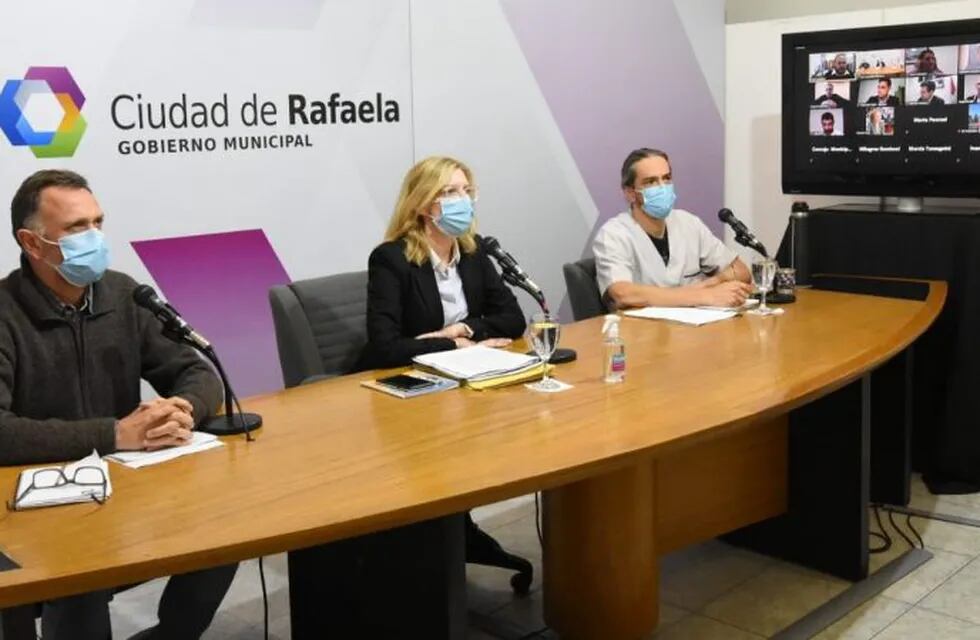 Amalia Galantti , Diego Peiretti y Dr. Martín Racca