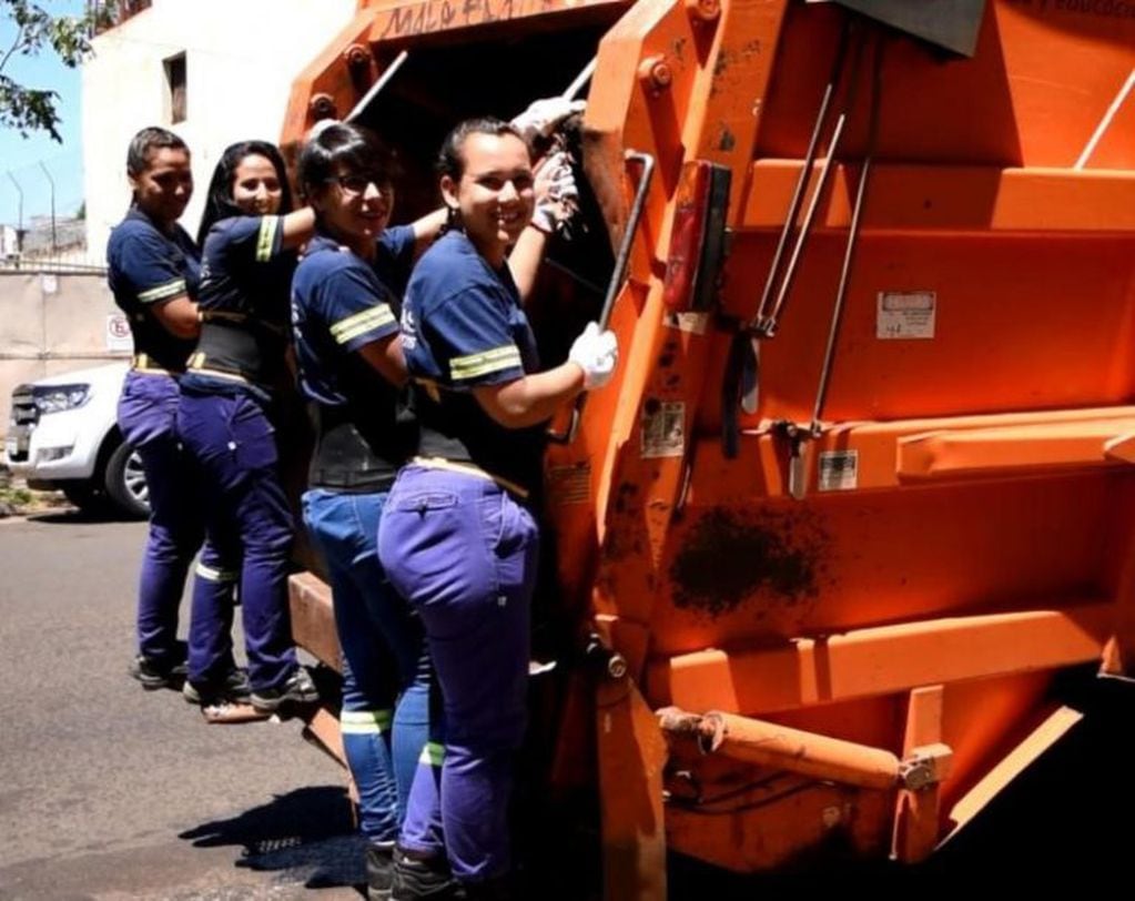 Será el primer equipo de recolección de residuos integrado por mujeres.