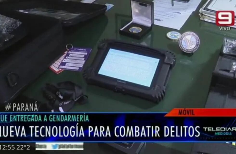 Entre Ríos: entregaron nuevos aparatos tecnológicos a personal de Gendarmería