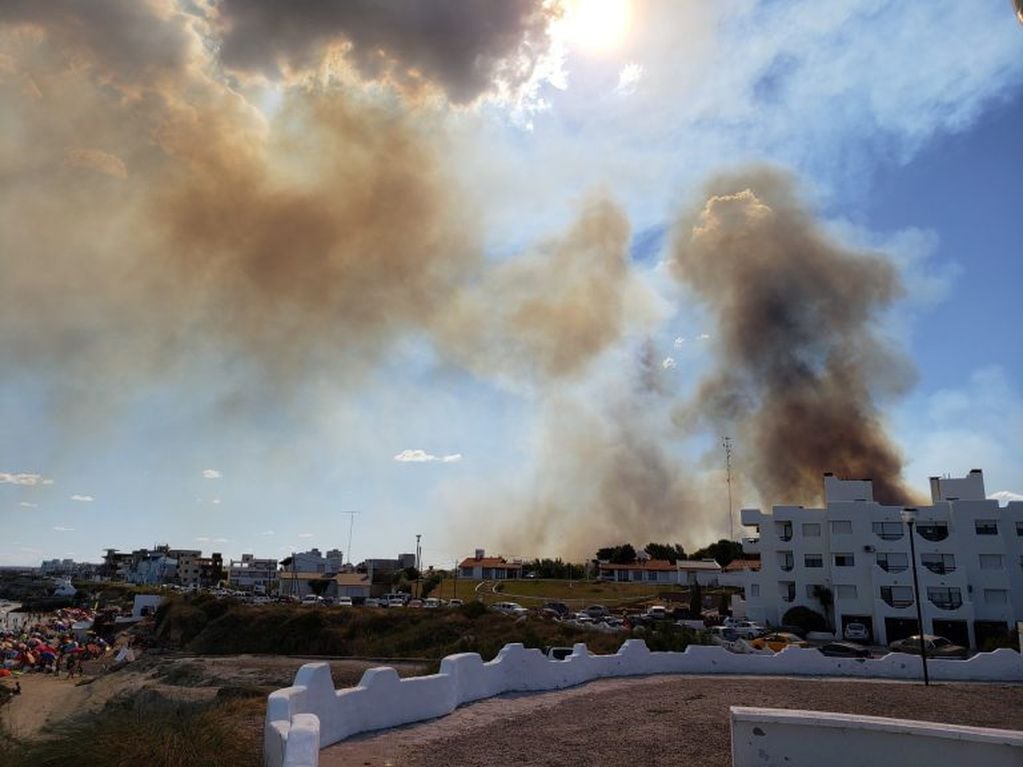 El incendio se produjo el jueves 2 de enero (Río Negro).