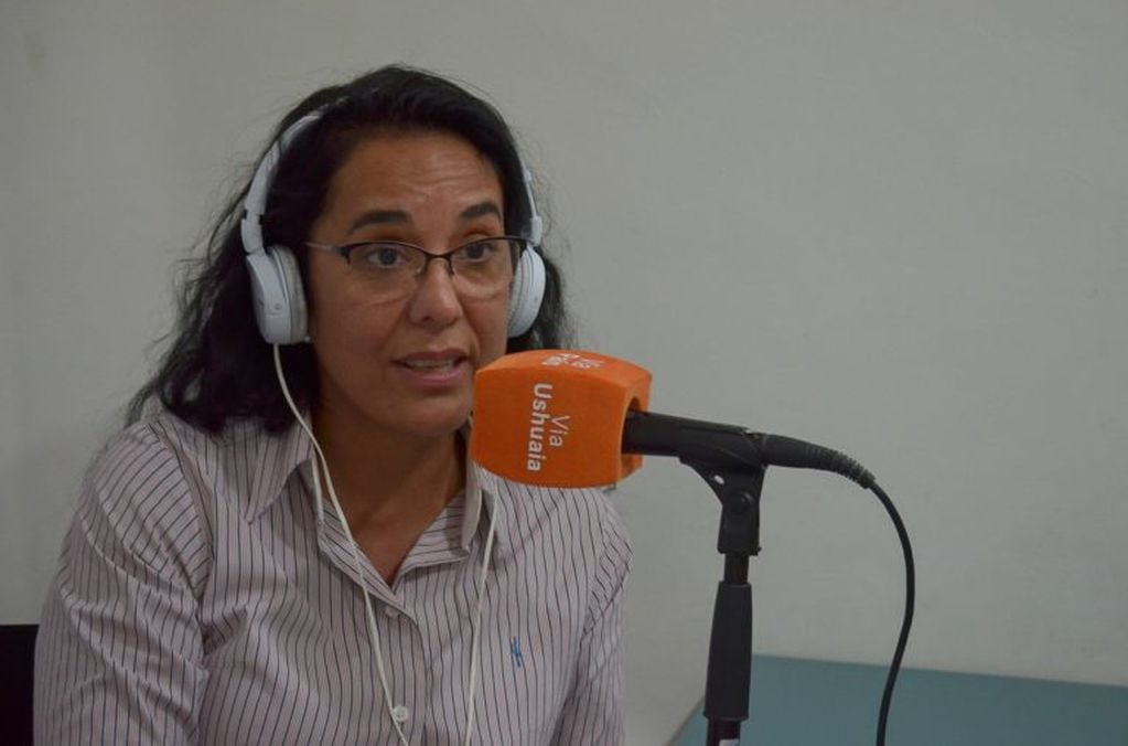 Nadia Agüero - Secretaria General Adjunta de UTEDyC, Seccional Tierra del Fuego