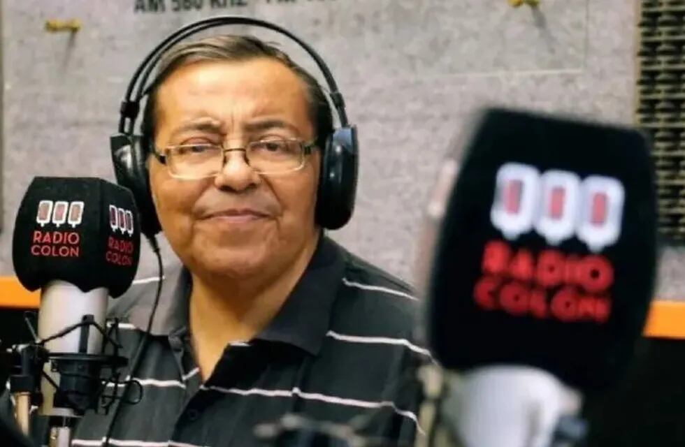Mario Castro, reconocido periodista deportivo.