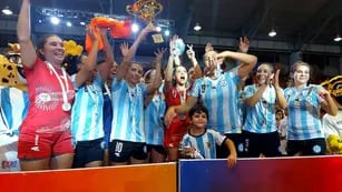 Argentina subcampeón mundial de futsal femenino con cuatro mendocinas