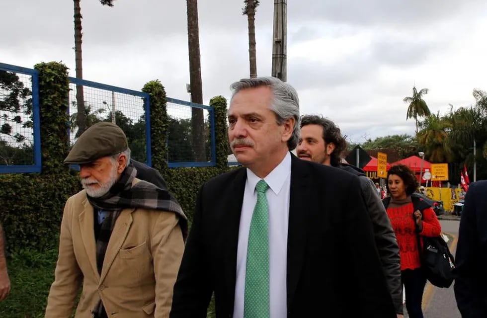 Alberto Fernández, en su visita a Lula en la cárcel: \