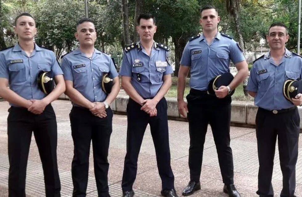 Policias de Misiones a Brasil.