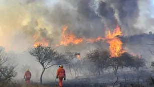 Incendios en Traslasierra / Archivo