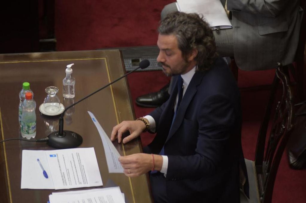 Cafiero en el Senado (Federico López Claro)