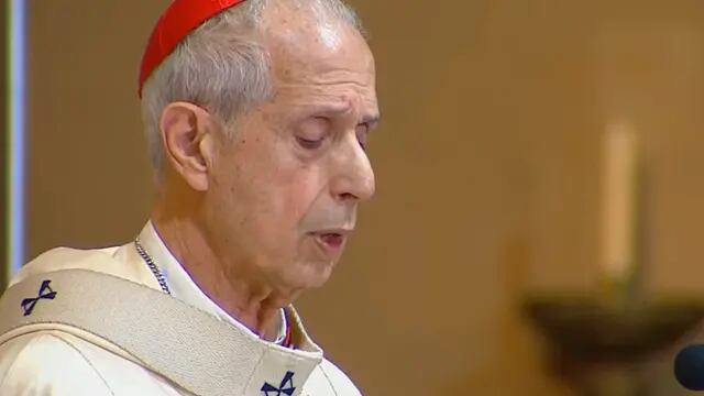 Alberto Fernández participa del Tedeum en la Catedral Metropolitana (Captura de video).