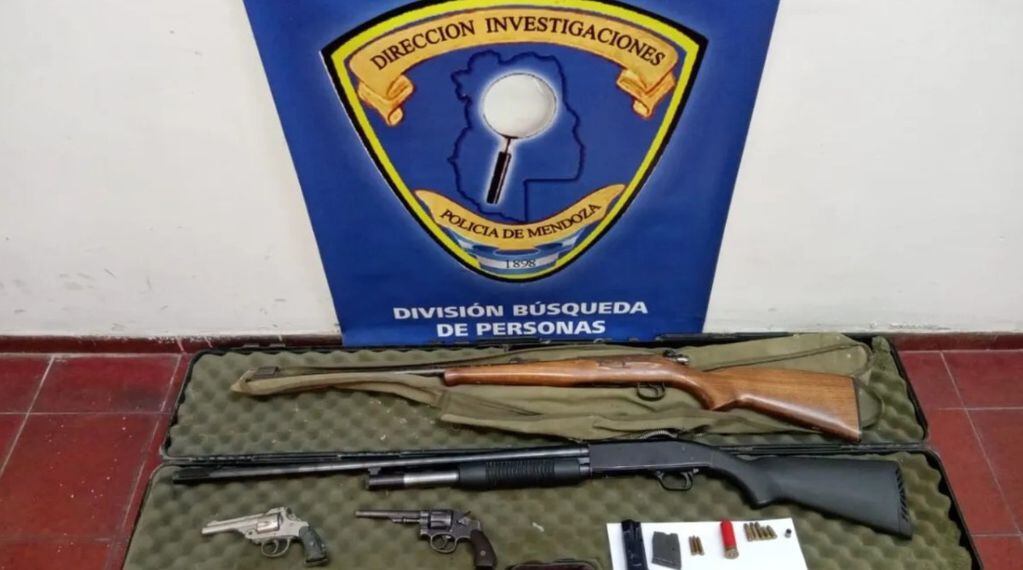 Se encontraron armas durante los allanamientos por la investigación de Nataniel Guzmán.