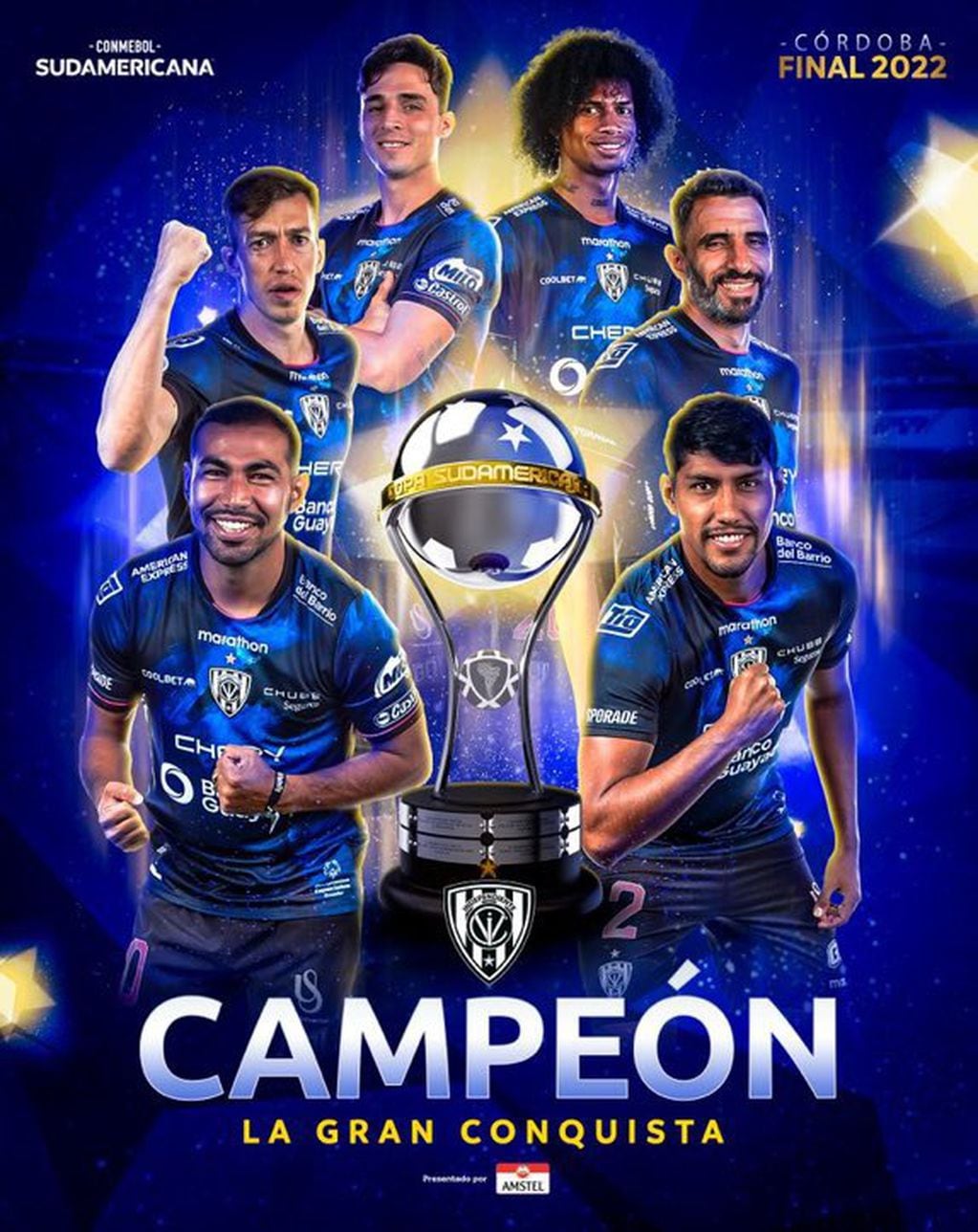 Independiente del Valle se consagró campeón de la Copa Sudamericana 2022.