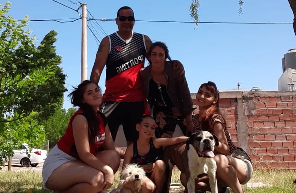 Jorge Armella y su familia