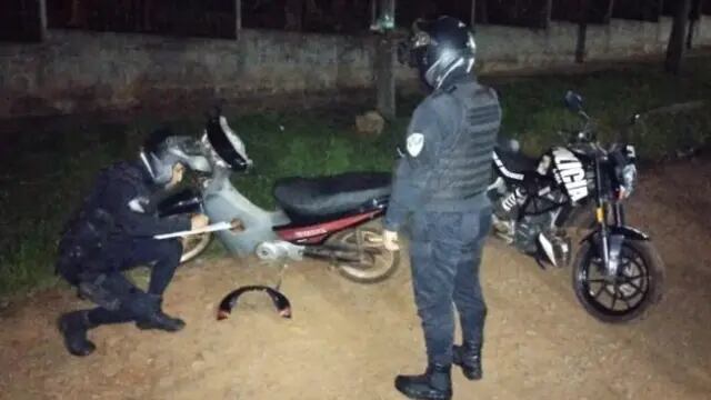 Recuperan una motocicleta robada en Oberá