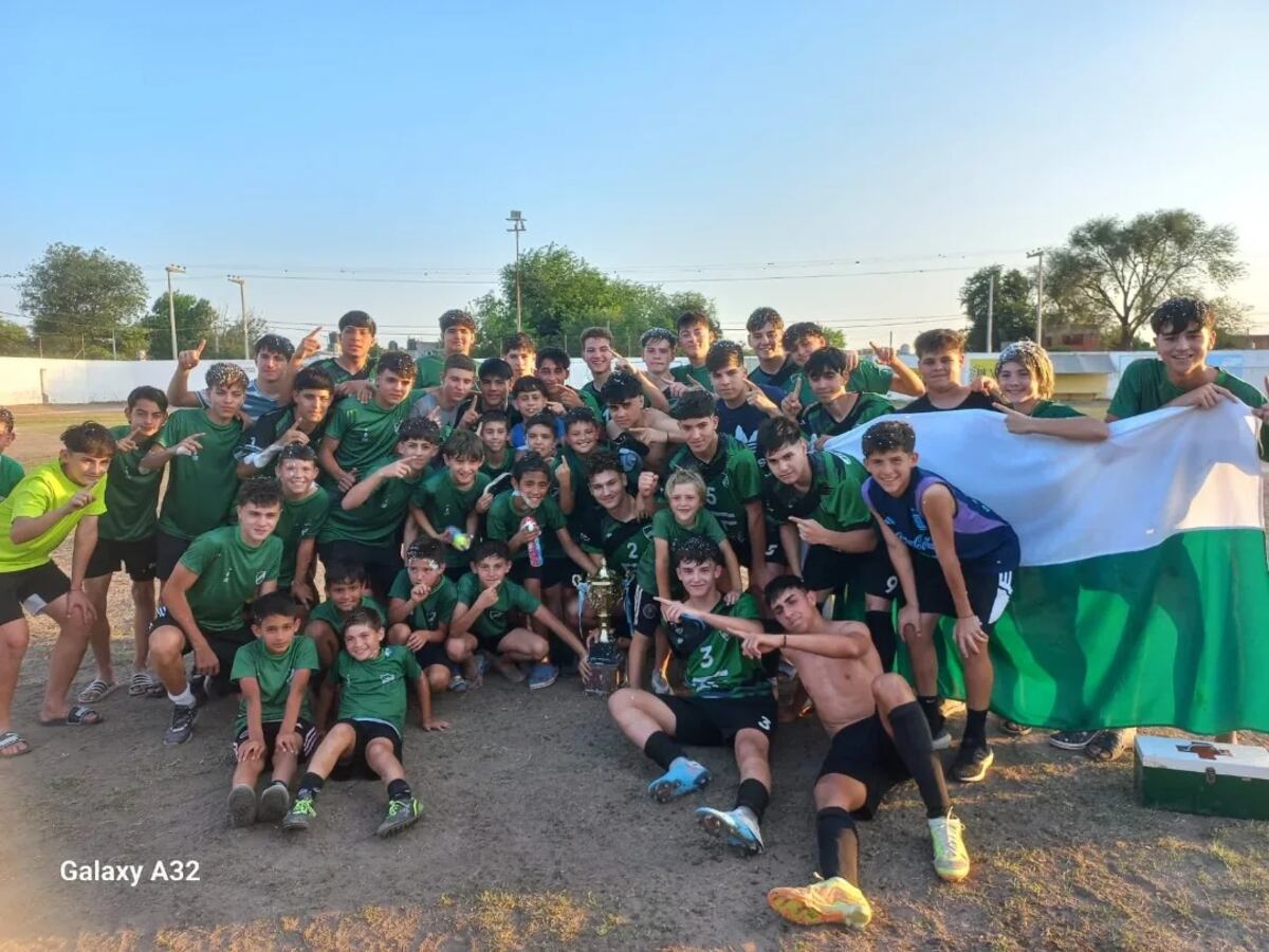Fútbol Infantil Deportivo y Cultural Arroyito campeones 2023
